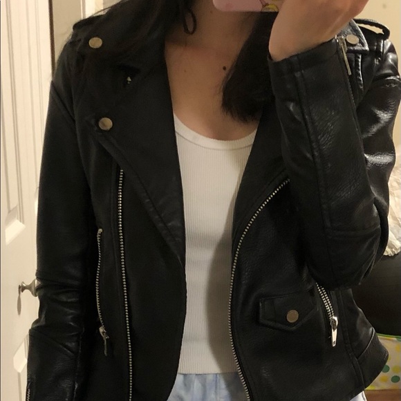 BlankNCY Leather Biker Jacket - Picture 7 of 7